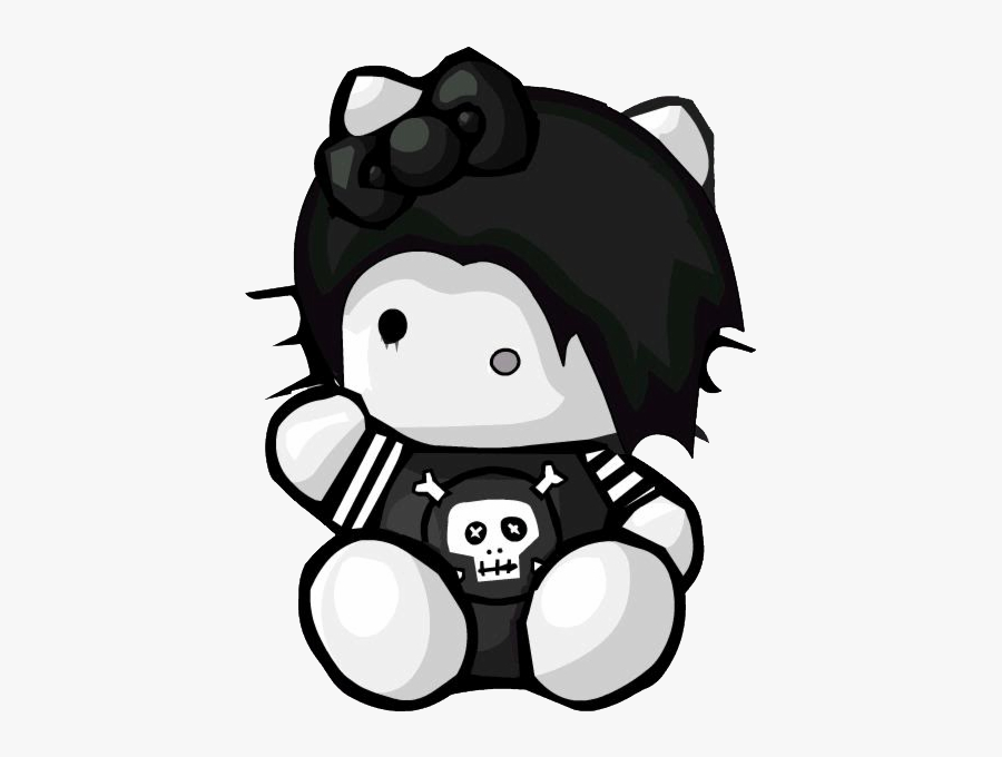 Emo Png - Hello Kitty Emo, Transparent Clipart