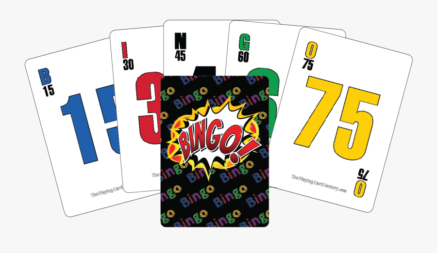 Bingo Calling Cards - Graphic Design, Transparent Clipart