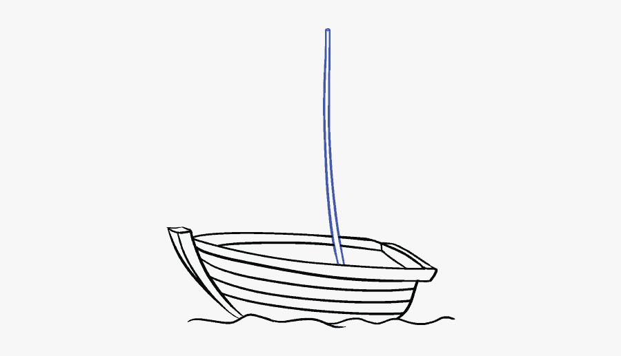 How To Draw Boat - Draw A Boat Egypt, Transparent Clipart