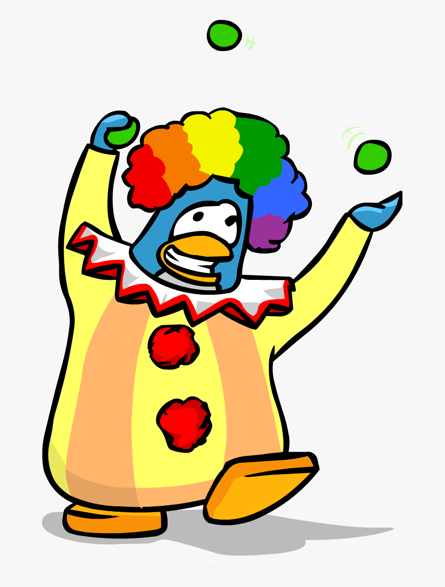 Club Penguin Wiki - Clown Penguin Club Penguin, Transparent Clipart