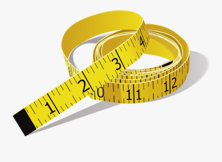 Measure Tape Png Image - Transparent Background Measuring Tape Png, Transparent Clipart