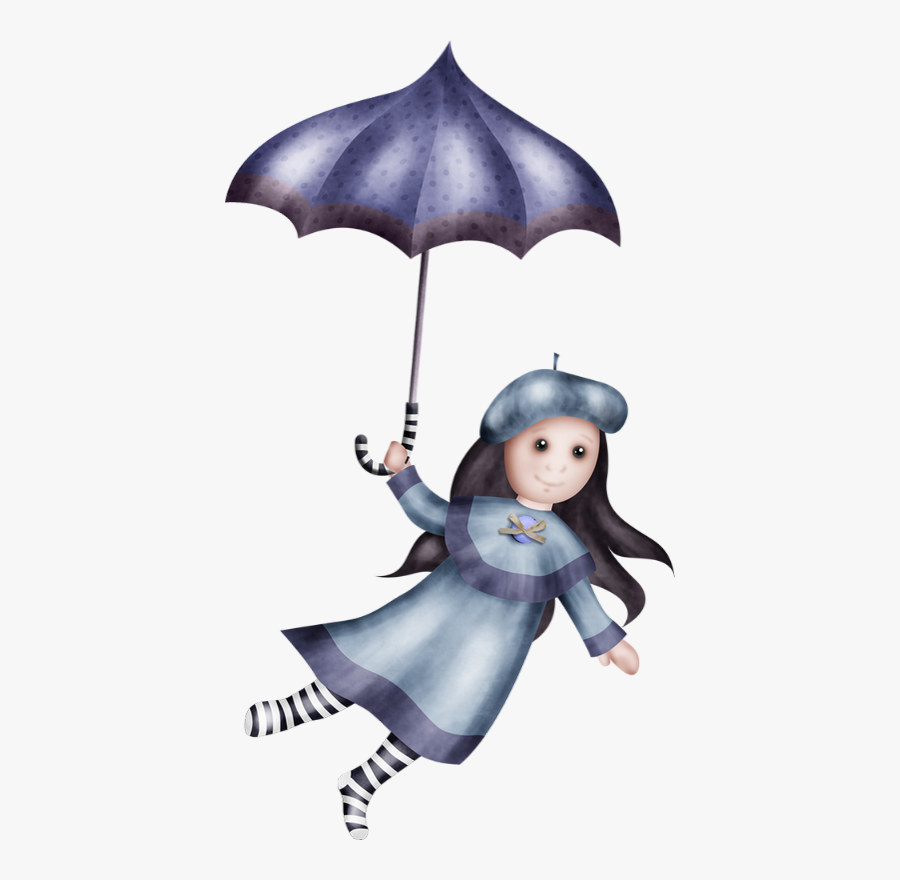 Tube Personnage Dessin Fille Png Parapluie Umbrella Free Transparent Clipart Clipartkey