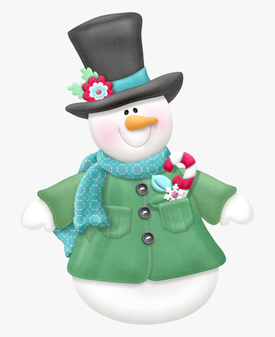 Snowman, Transparent Clipart