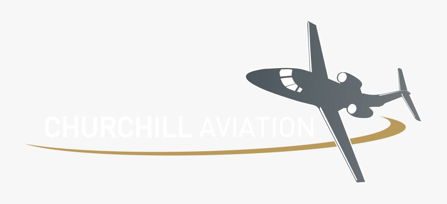 Services - Private Jet Plane Logo, Transparent Clipart