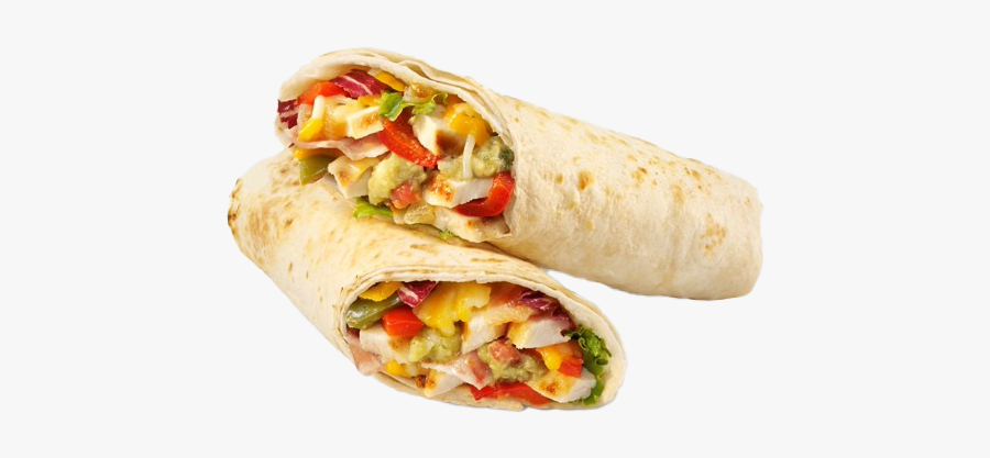 Food Wrap Png Clipart - Burrito Png, Transparent Clipart