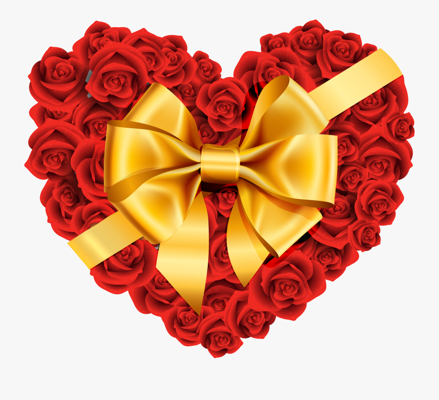 Heart Rose Png High-quality Image - Rose Heart Png, Transparent Clipart
