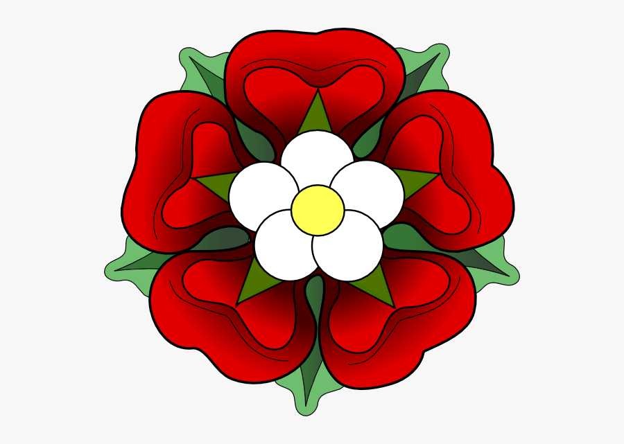 Official Tudor Rose Svg Clip Arts - Tudor Rose, Transparent Clipart