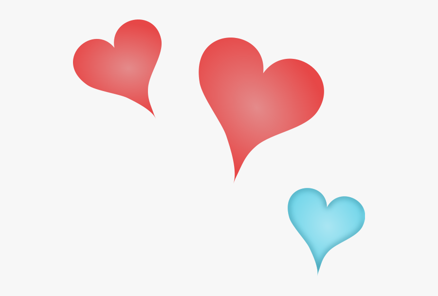 3 Hearts Png Images - Little Hearts Png, Transparent Clipart