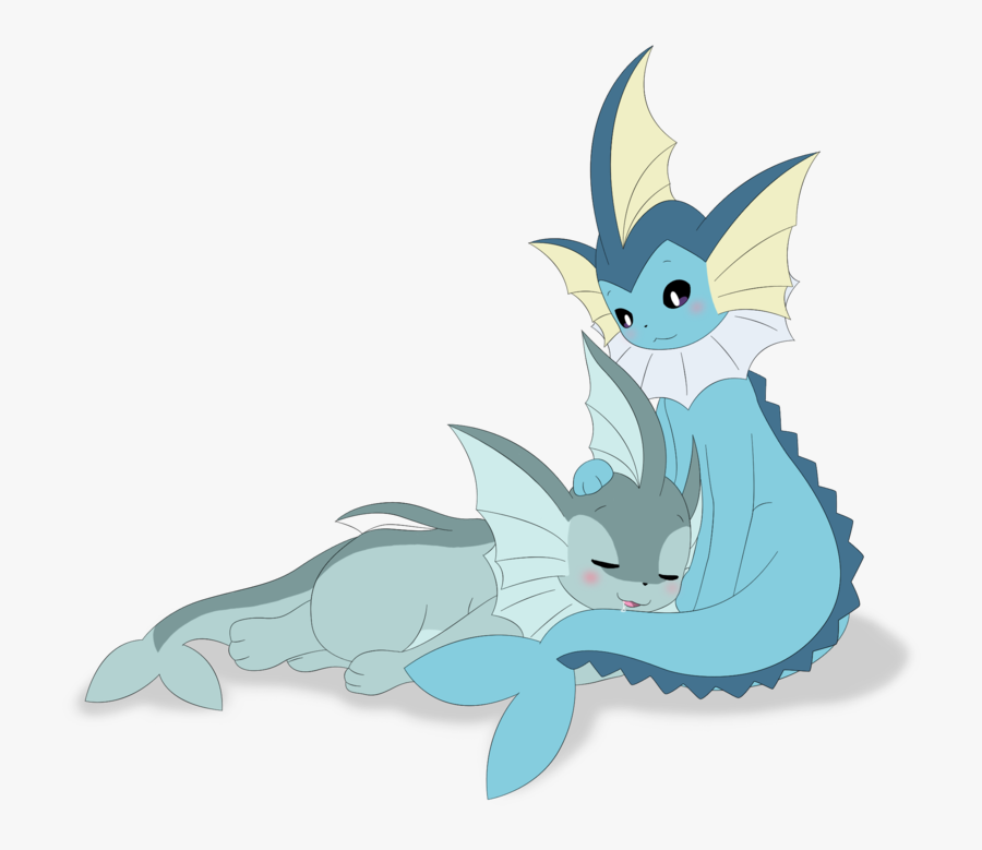 *c* Fall Asleep - Sleeping Flareon, Transparent Clipart