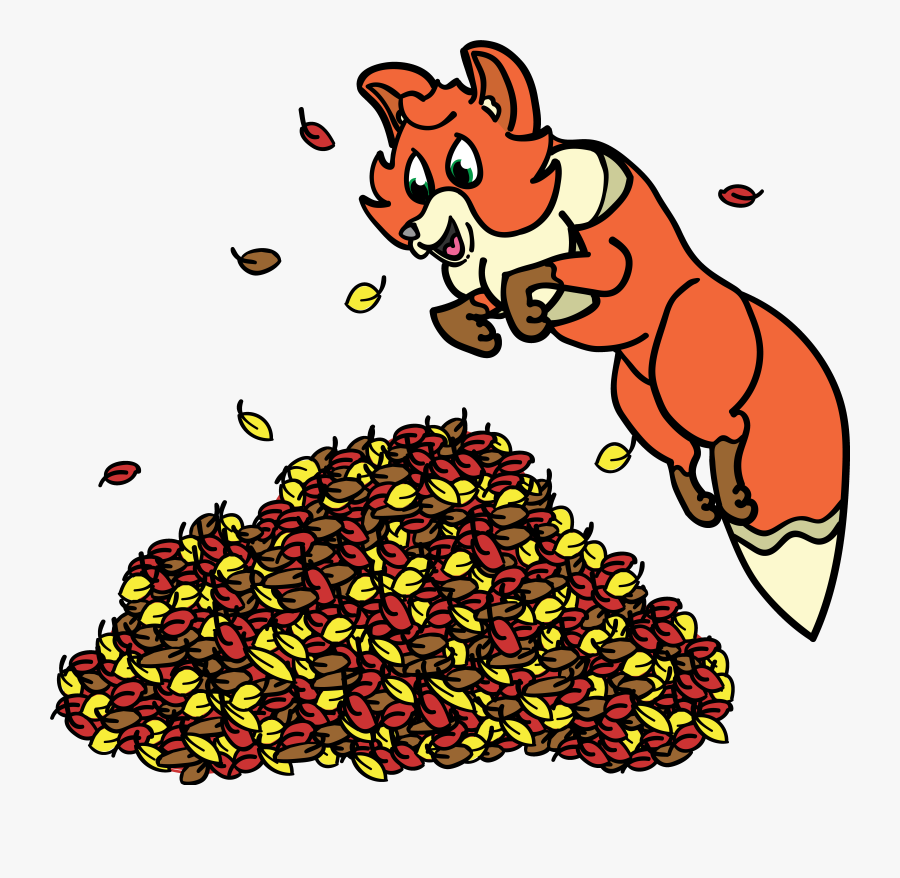 Jumping In Leaves Clipart, Transparent Clipart