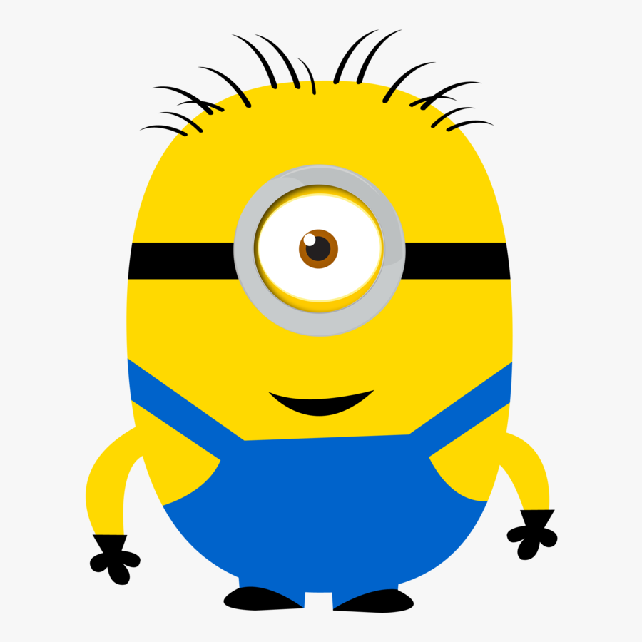 Minus Minion Birthday, Minions Love, Say Hello, Friends - Minion Vector Stuart, Transparent Clipart