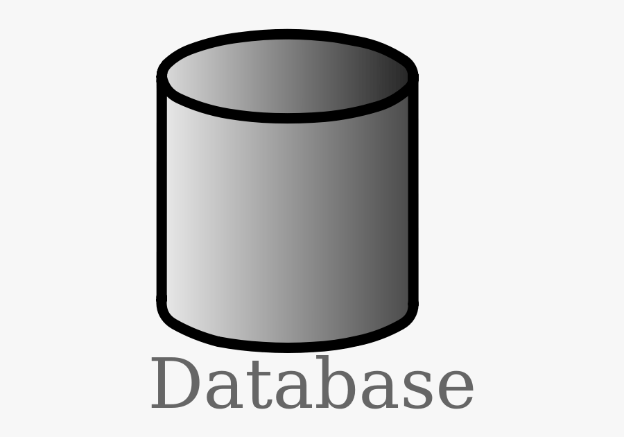 Database Symbol - Circle, Transparent Clipart