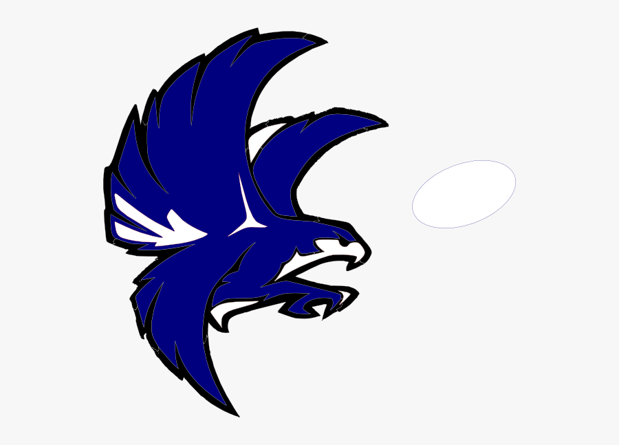 Clipart Falcon With Football, Transparent Clipart