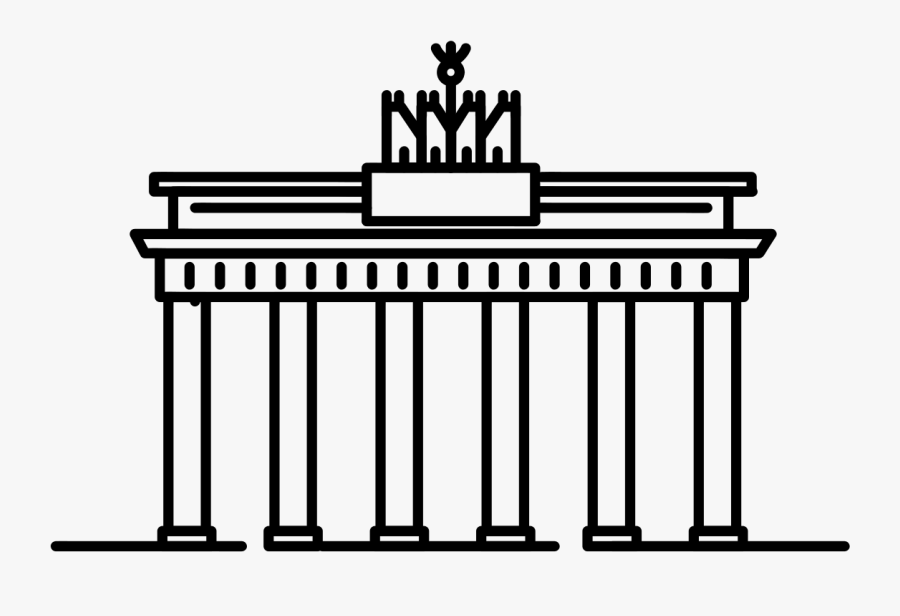 Transparent Brandenburg Gate Clipart - Free Brandenburg Gate Clipart, Transparent Clipart