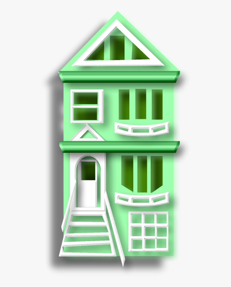 Transparent Puerta Clipart - House, Transparent Clipart