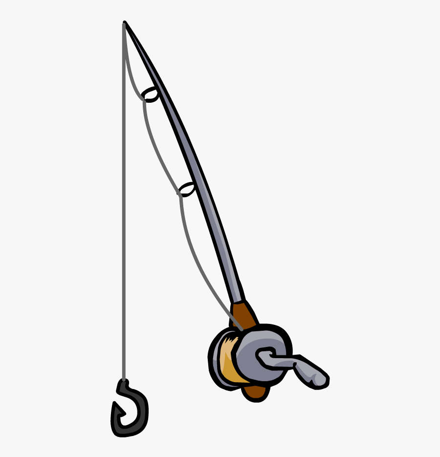 Fishing Rod Drawing Easy, Transparent Clipart