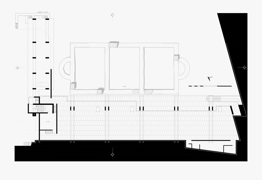 Transparent Architecture Clipart Black And White - Technical Drawing, Transparent Clipart