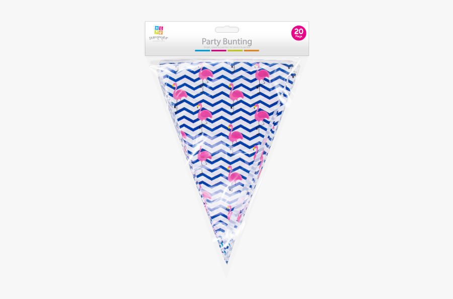Summer Bunting - 20 Flags - Ice Cream, Transparent Clipart