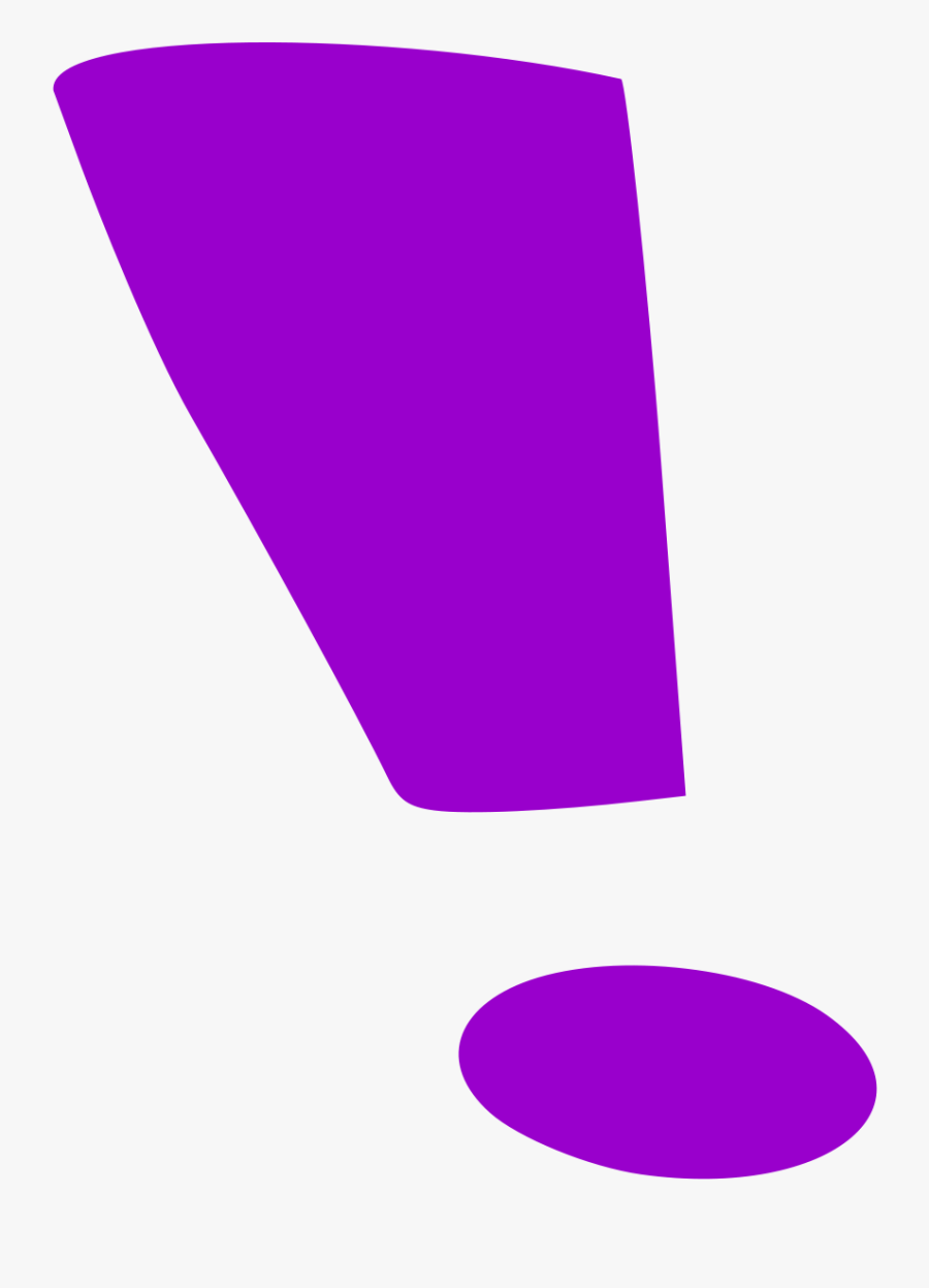 Purple Exclamation Mark , Free Transparent Clipart - ClipartKey