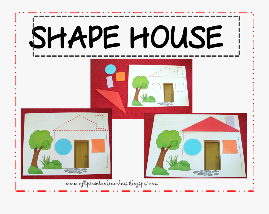 Teach House For Preschool, Transparent Clipart