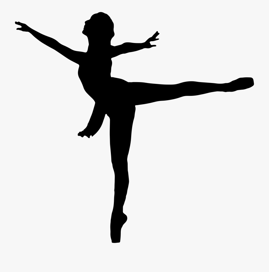 Transparent Dance Silhouette Png, Transparent Clipart