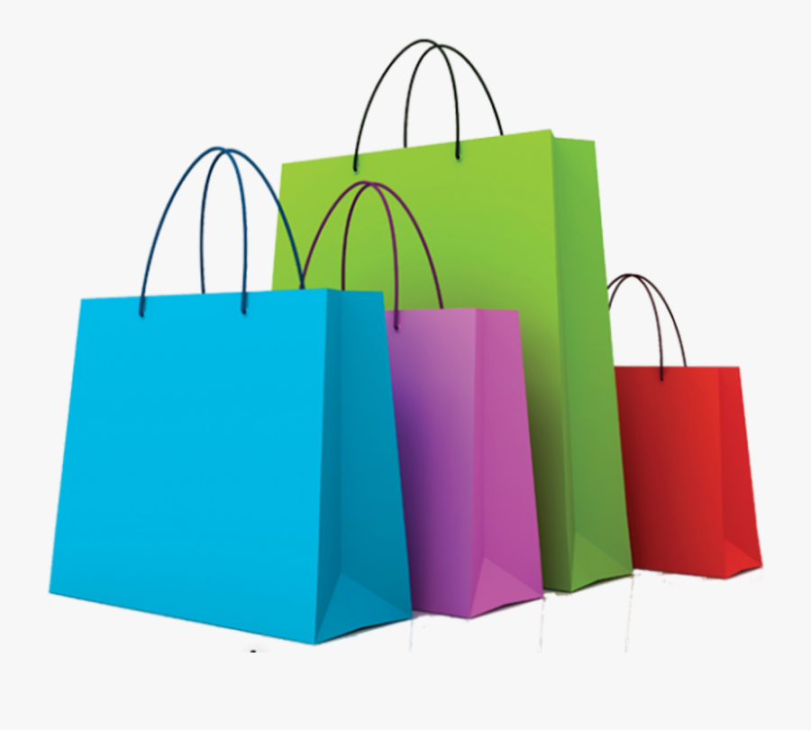 Plastic Bag Shopping Bags & Trolleys Clip Art - Shopping Bags Transparent Background, Transparent Clipart