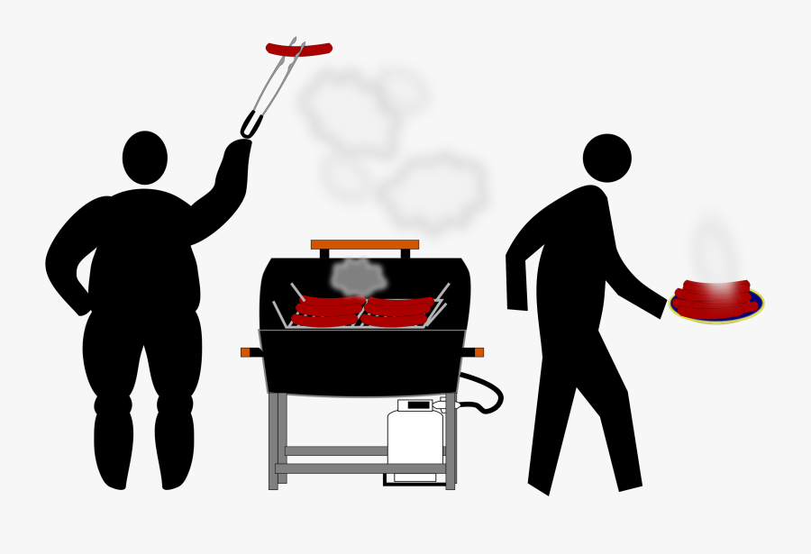 Transparent Bbq Clipart Free - Barbecue, Transparent Clipart