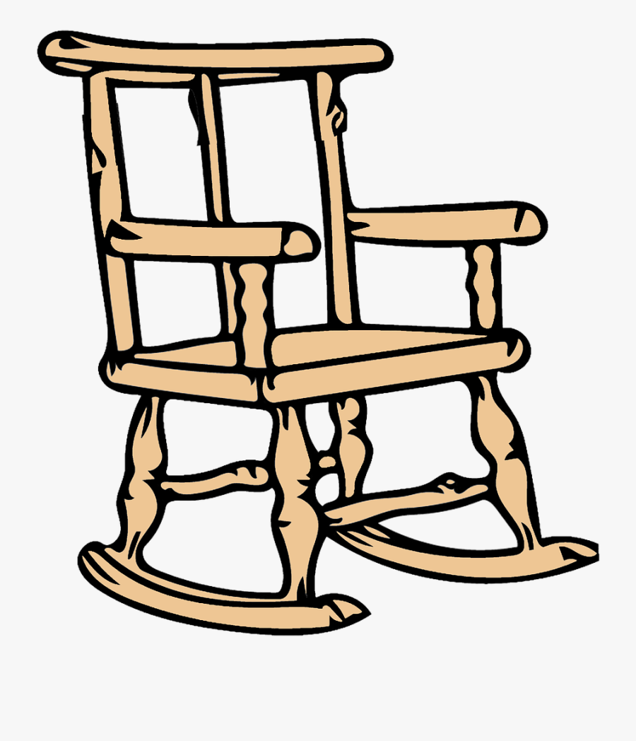 Transparent Chair Clip Art - Clip Art Rocking Chair, Transparent Clipart