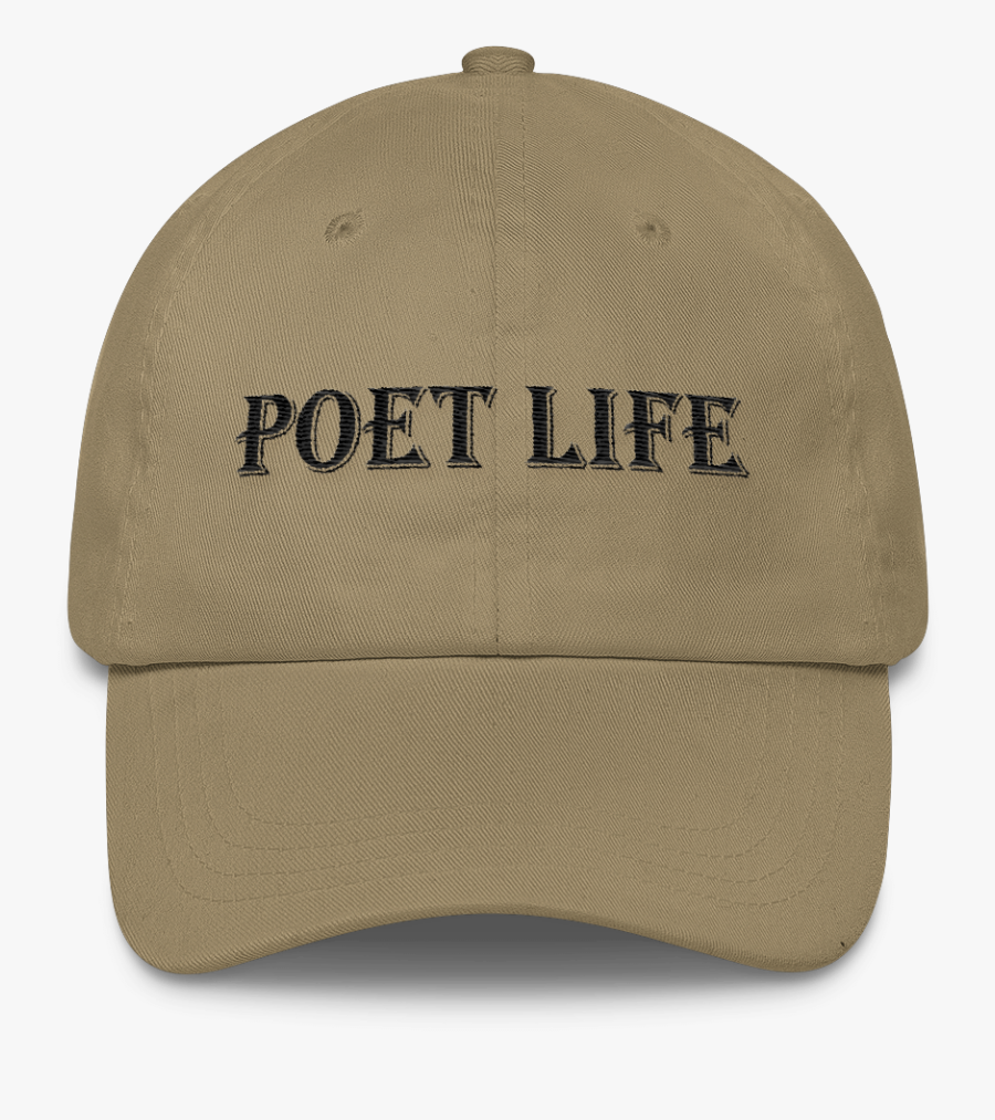 Signature Poet Life "dad Cap - Fashion, Transparent Clipart