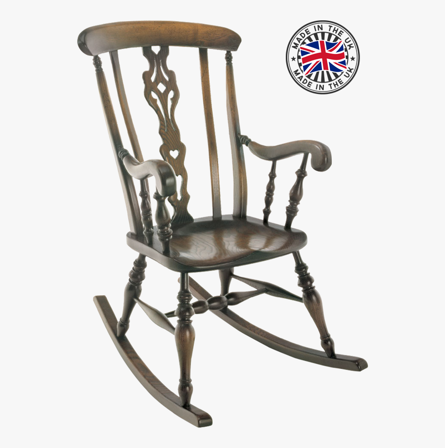 Mid Century Rocking Chair, Transparent Clipart