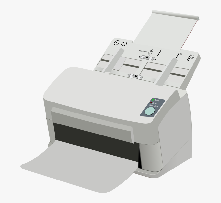 Printer,angle,electronic Device - Scanner Clipart, Transparent Clipart