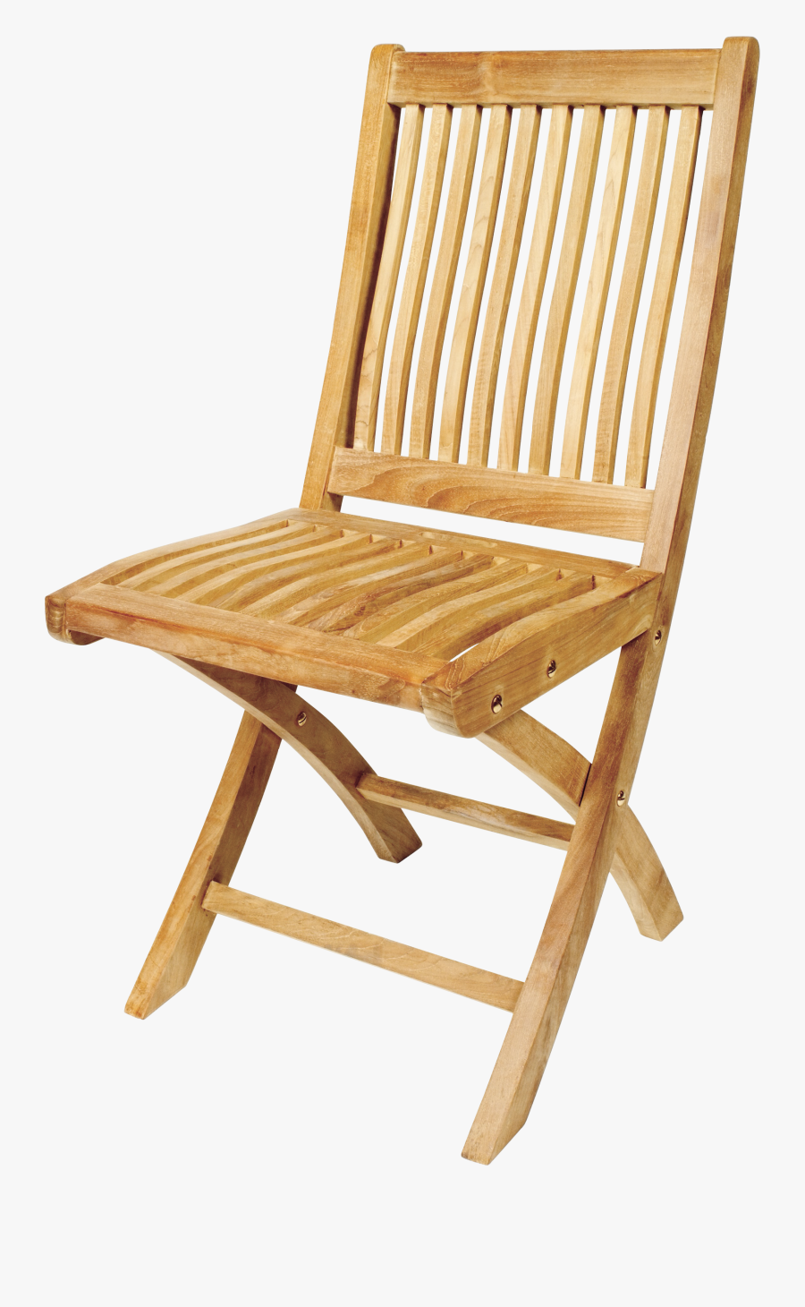 Wooden Folding Chair Png, Transparent Clipart