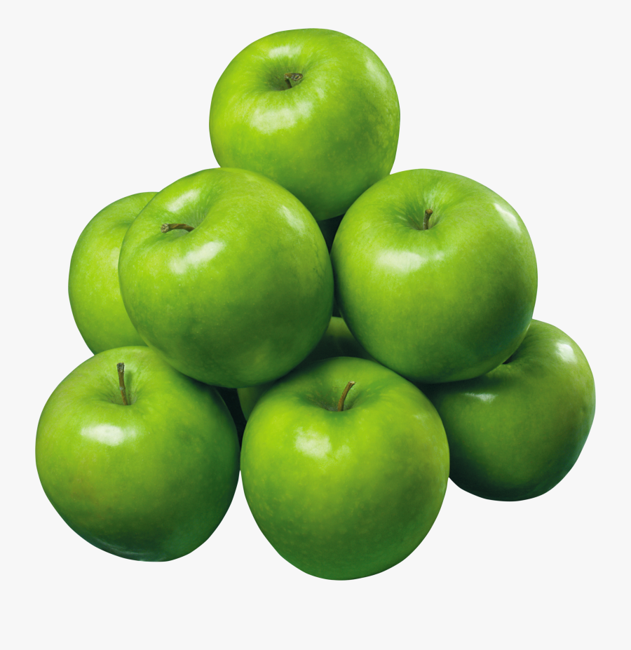 Green Apples Photo - Real Green Apple Fruit, Transparent Clipart
