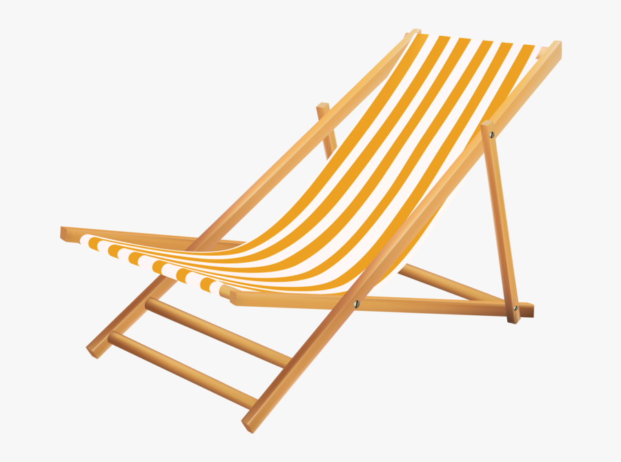 Beach Chair Transparent Background, Transparent Clipart