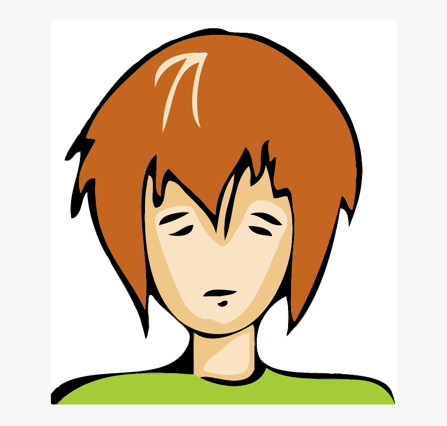 Bad Day Avatar - Sad Person Png Gif, Transparent Clipart