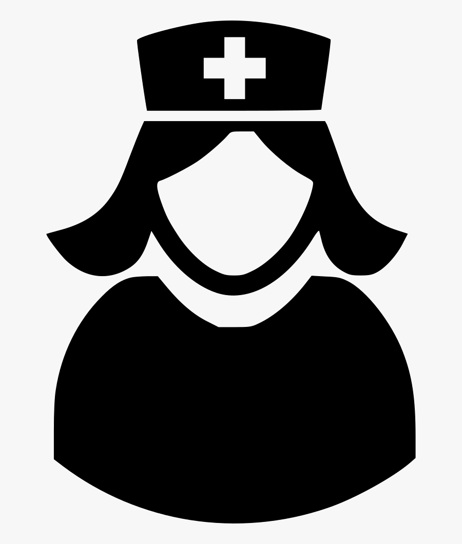 Download Transparent Nurse Silhouette Clipart - Nurse Vector Png , Free Transparent Clipart - ClipartKey
