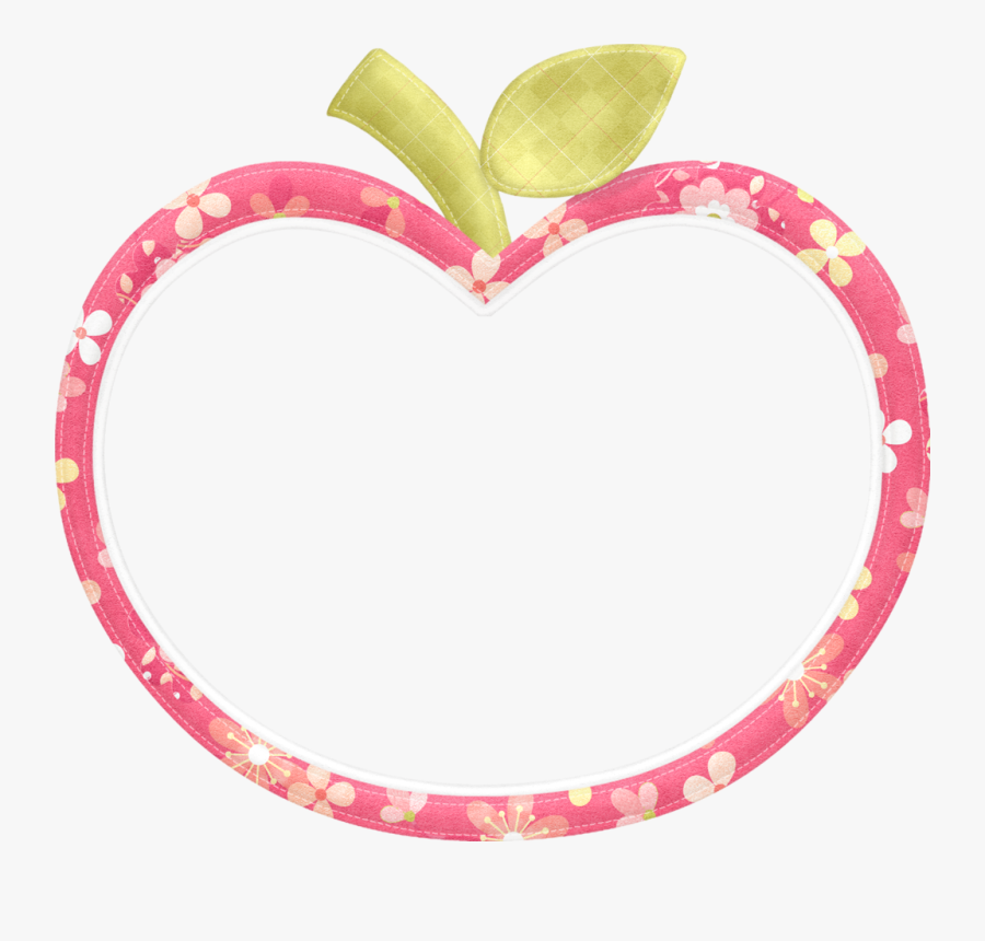 Transparent Apple Pie Clipart - Moldura Maçã Png, Transparent Clipart