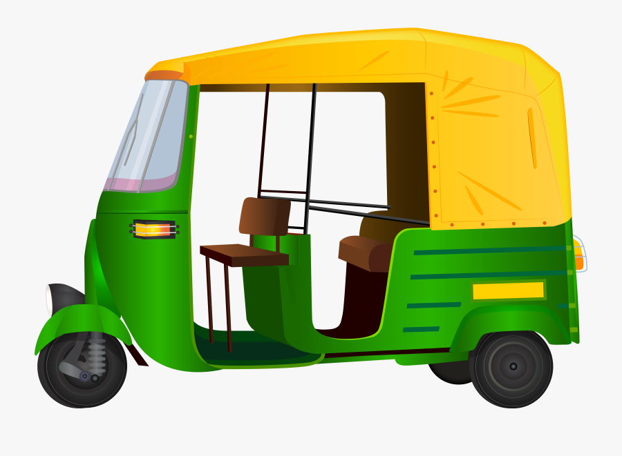 Auto Rickshaw Png, Transparent Clipart