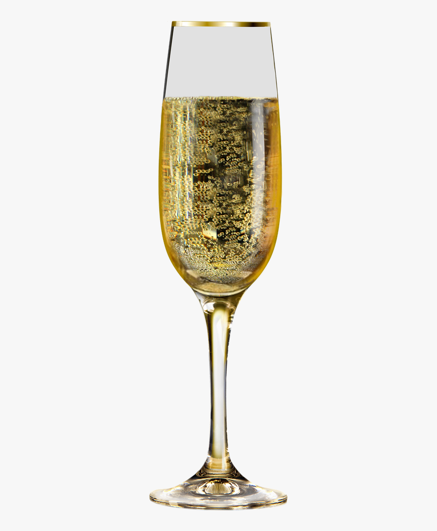 Drink Champagne Glass Free Picture - Transparent Pictures Champagne, Transparent Clipart