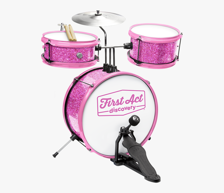 Transparent Drumset Png - First Act Discovery Drum Pink, Transparent Clipart