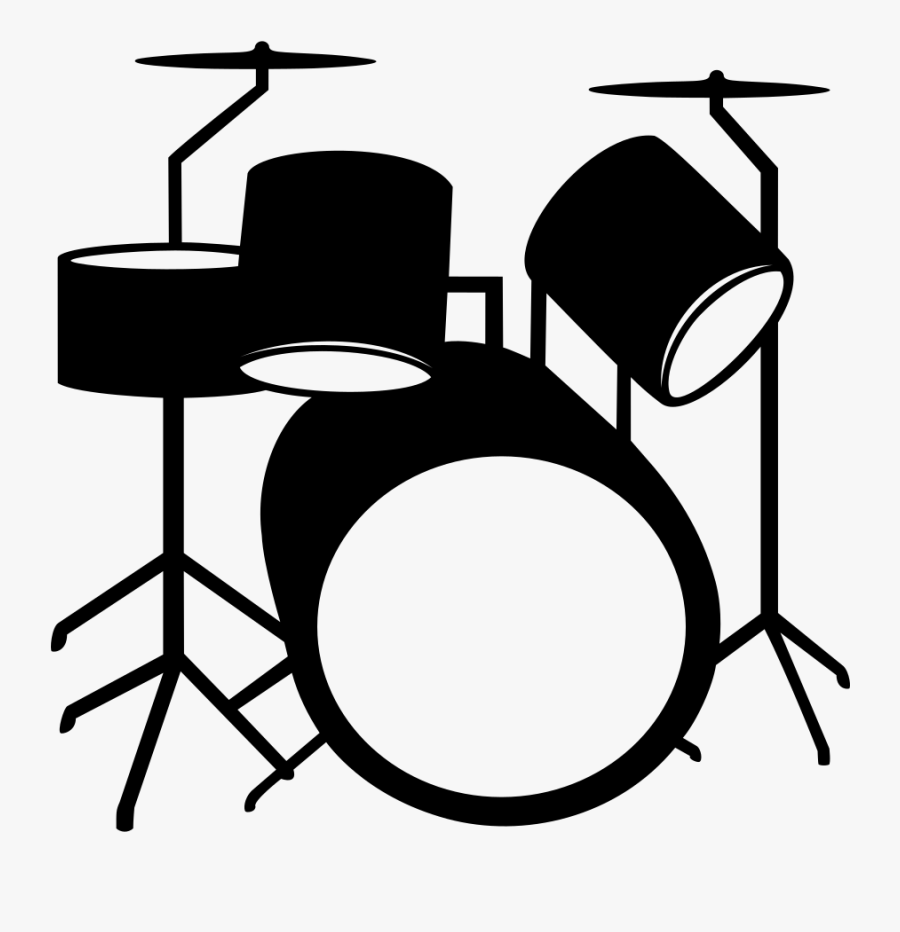 Simple Drum Set Drawing , Free Transparent Clipart - ClipartKey