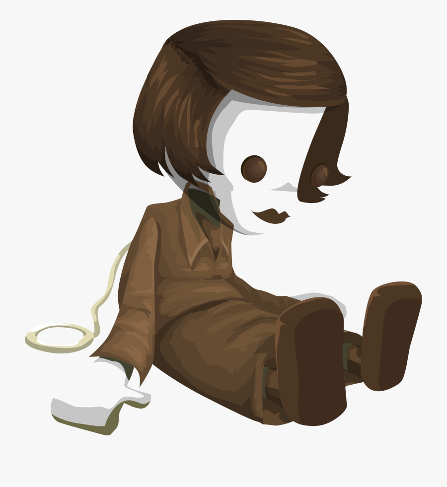 Transparent Creepy Doll Png, Transparent Clipart