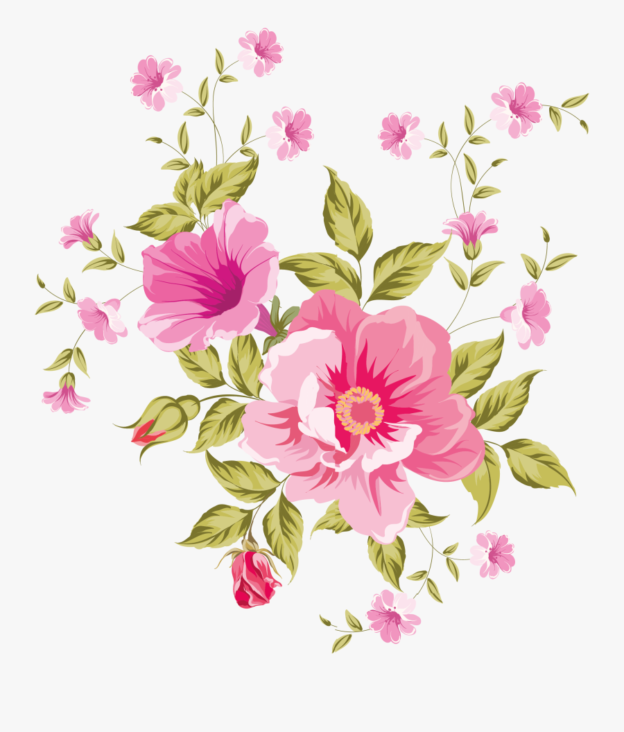 My Design - Pretty Flower Flowers Clipart, Transparent Clipart