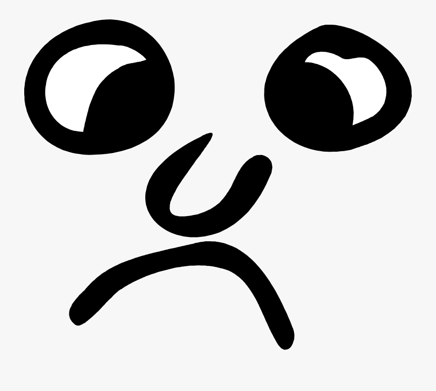 Sad Face - Sad Eyes And Mouth Cartoon , Free Transparent Clipart ...