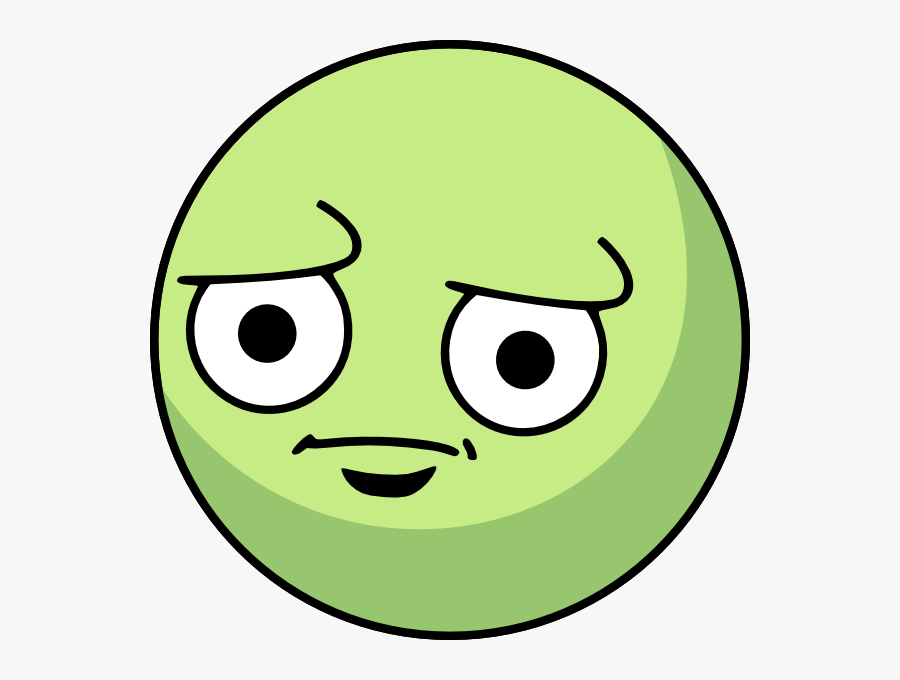 Green Sad Face Clipart , Png Download - Meme Sad Faces Png, Transparent Clipart