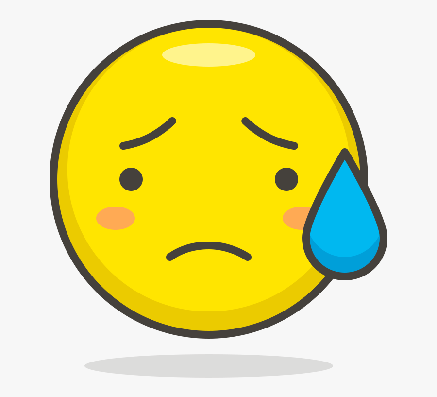 Were Sad Face - Emoji Clipart Sad Face, Transparent Clipart