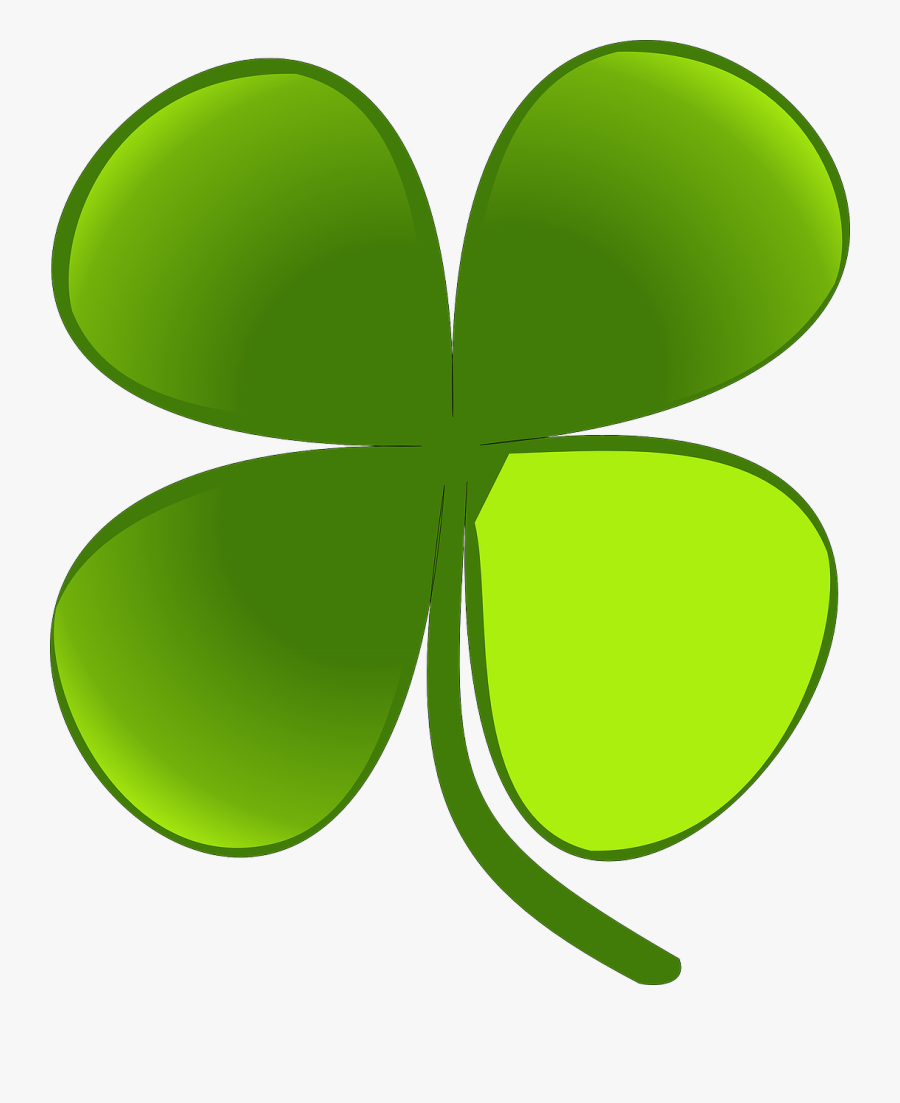 Four Leaf Clover Shamrock Plants Free Picture - Happy Early St Patricks Day, Transparent Clipart