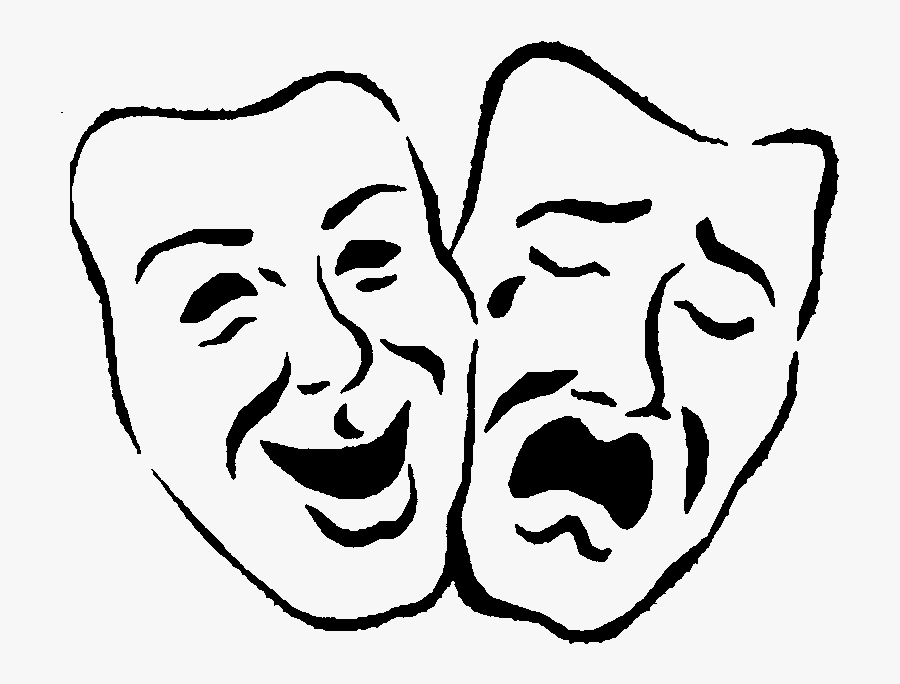 Pictures Of And Faces - Laughing Face And Sad Face, Transparent Clipart