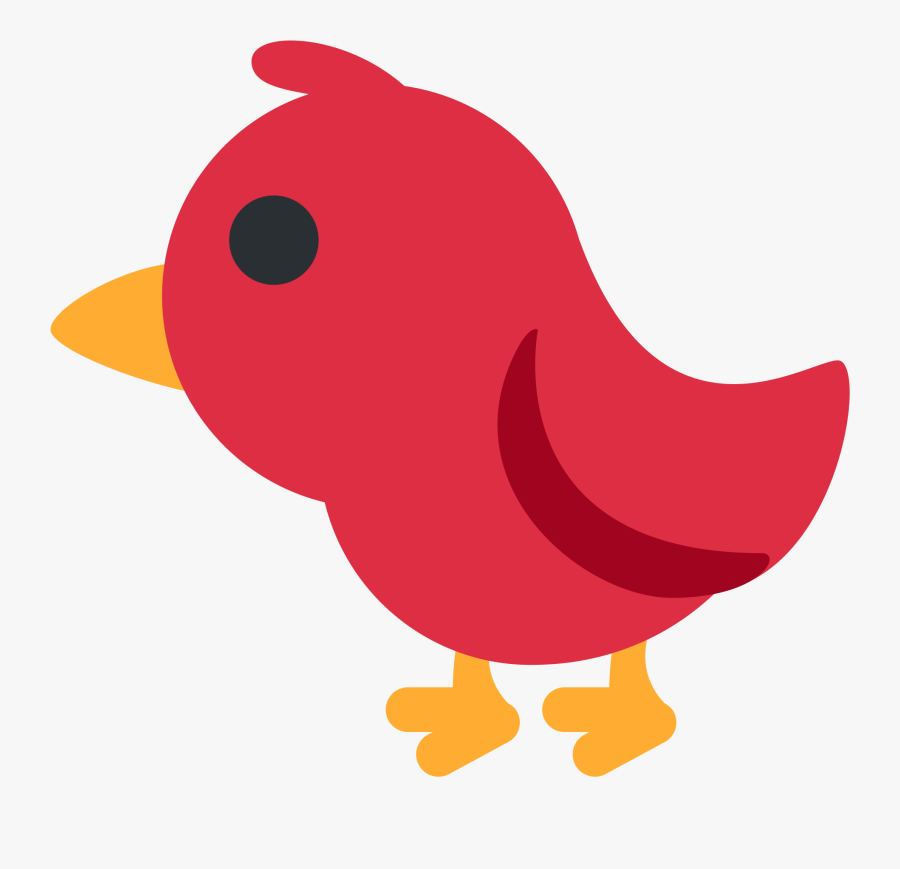 Cartoon Cardinal Bird 4, Buy Clip Art - Funny Animated Emotes Discord, Transparent Clipart
