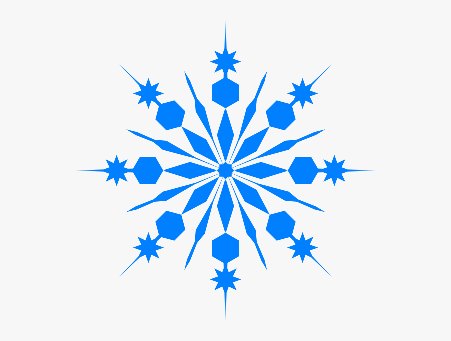 Snowflake Clipart At Getdrawings - Transparent Background Snowflake Clip Art, Transparent Clipart